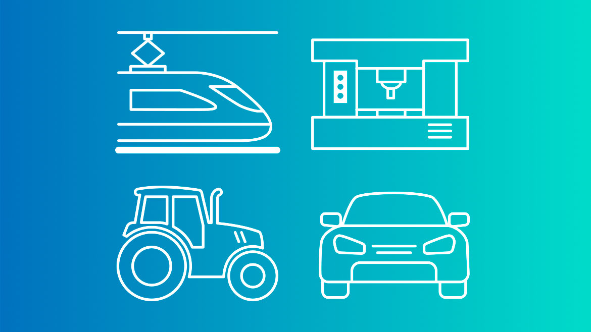 suppliers of the automotive industry and also for the mechanical engineering, agricultural, and railway industries